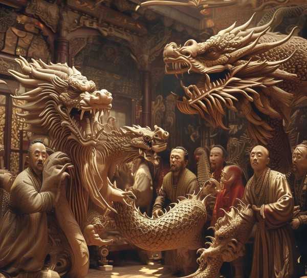 叶公好龙，寓言中的智慧与讽刺解析,叶公好龙，一则寓言背后的智慧与讽刺,叶公好龙,寓言智慧,第1张