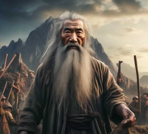 愚公移山，坚忍与智慧的传奇故事,愚公移山，坚忍不拔的意志与智慧的结晶,传承,第1张