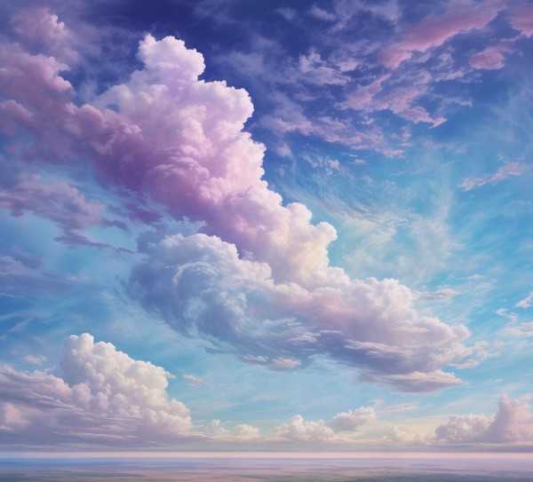 云彩千姿，天际画卷展无限