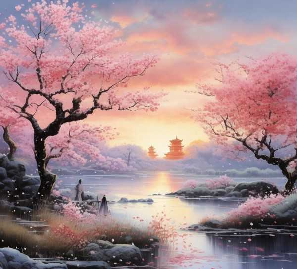 王维春晓，春晨美景与思乡情怀的绝美交融