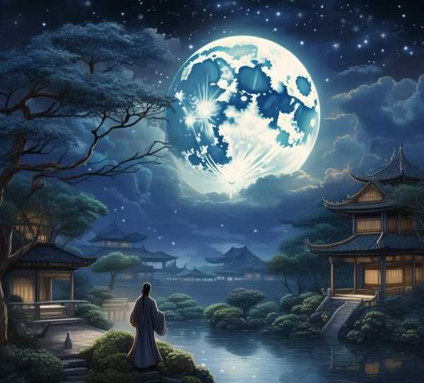 月华千古，诗意盎然——月之经典佳句集锦,月之韵，千古吟咏，关于月的经典句子撷英,传承,壮丽,苏轼,第1张