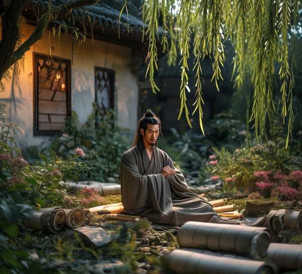 五柳先生，东晋隐逸文化的典范解析,五柳先生传原文解读，东晋隐逸文化的典范,心灵,第1张
