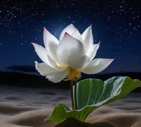 昙花之绚，瞬间绽放的生命奇迹,昙花一现，生命的绚烂与永恒,绚烂,第1张