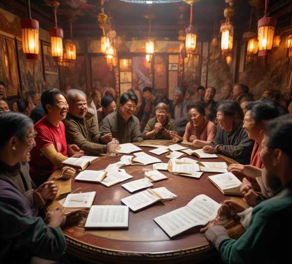 成语接龙，传承文化，乐享其中,来说成语接龙，传承文化，乐在其中,传承,智慧,成语接龙,第1张