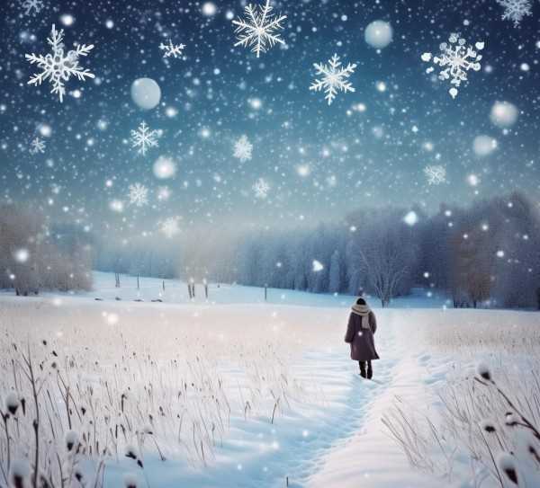 雪中诗韵，唤醒冬日纯净心灵的名句集锦