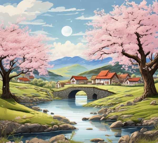 岁月诗韵，春意盎然,春之韵，岁月的诗篇,传承,画卷,岁月,第1张